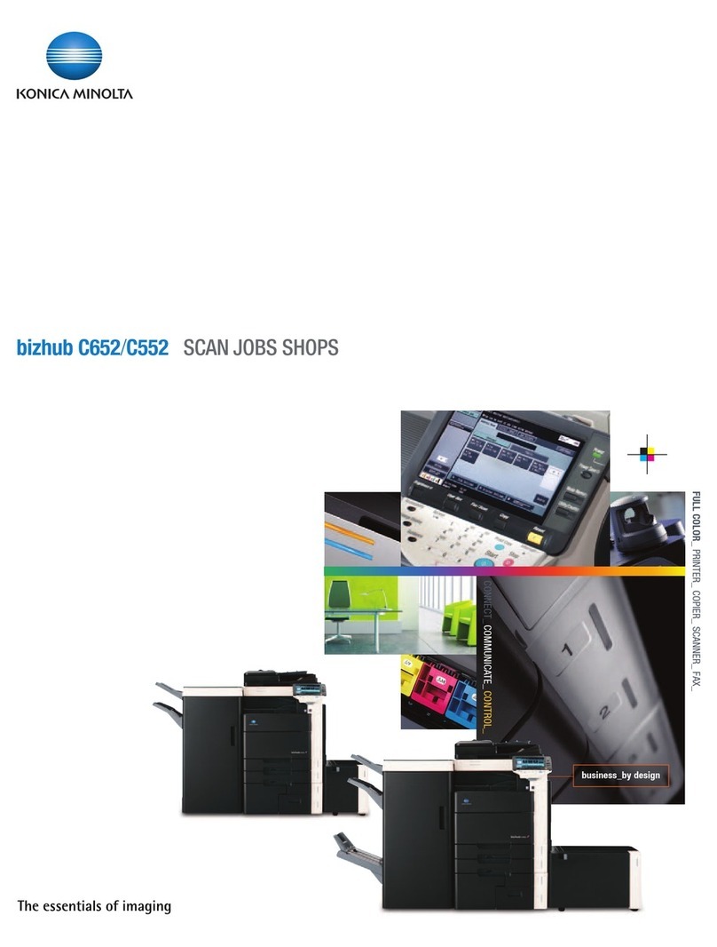 Konica Minolta bizhub C652 Series User manual