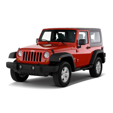 Jeep 2009 Wrangler User manual