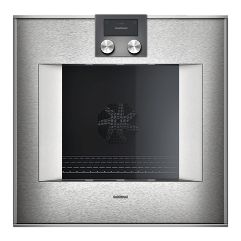 Gaggenau BO 450 use and care manual Gaggenau BO 450 use and care manual