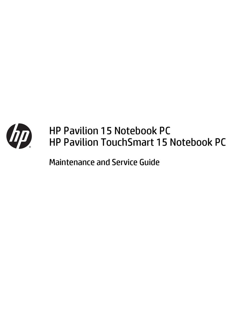 HP Pavilion 15 Manual