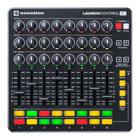 Novation Launch Control XL Getting started guide