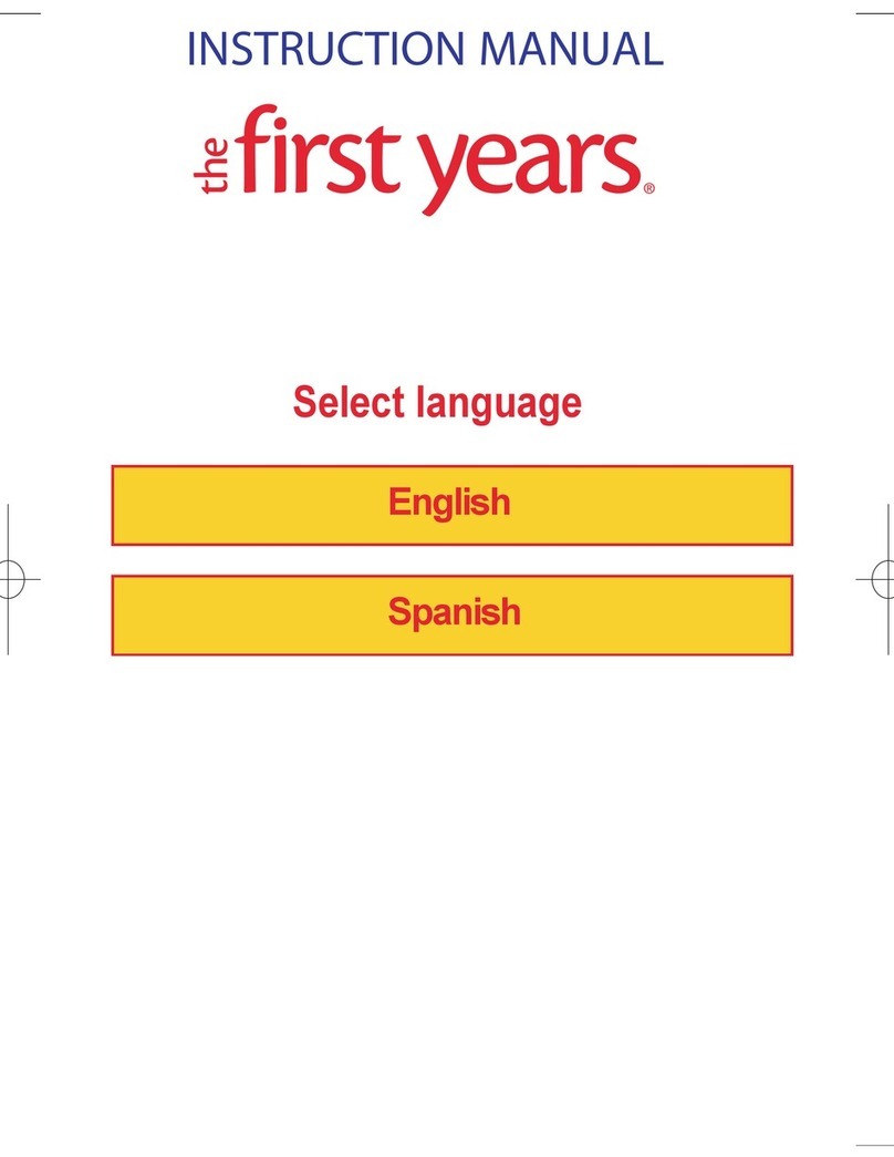 The First Years B530 instruction manual