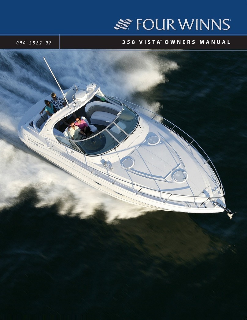 Four winns 358 VISTA User manual