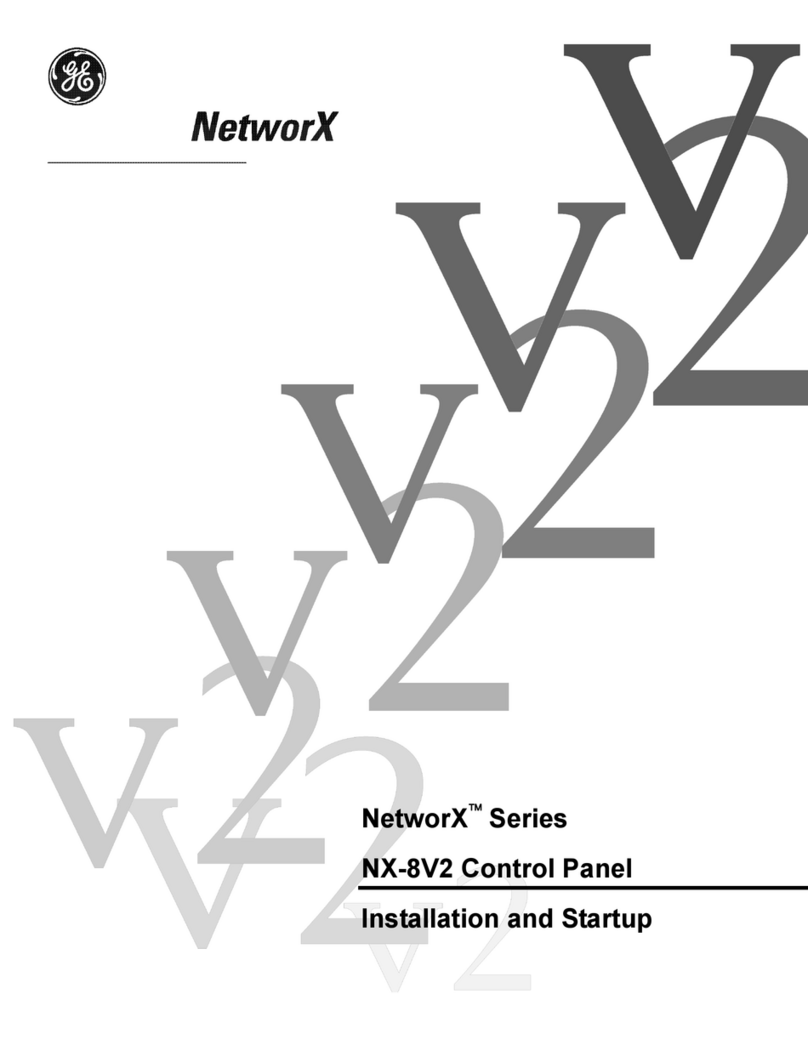 GE Security NetworX Series Installation manual