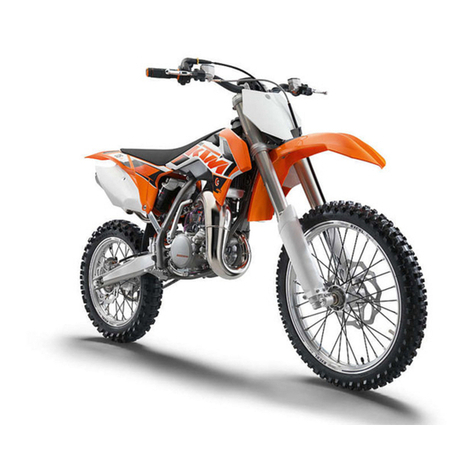 KTM 85 SX 19 User manual