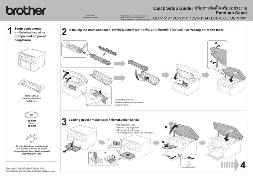 Brother DCP-1510 User manual