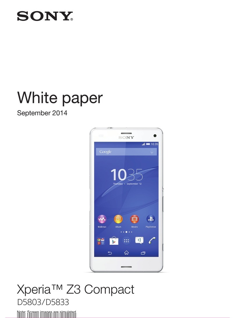 Sony Xperia Z3 Compact Quick reference guide