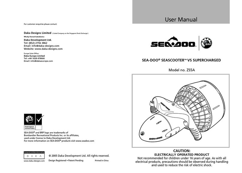 Sea-doo ZS5A User manual