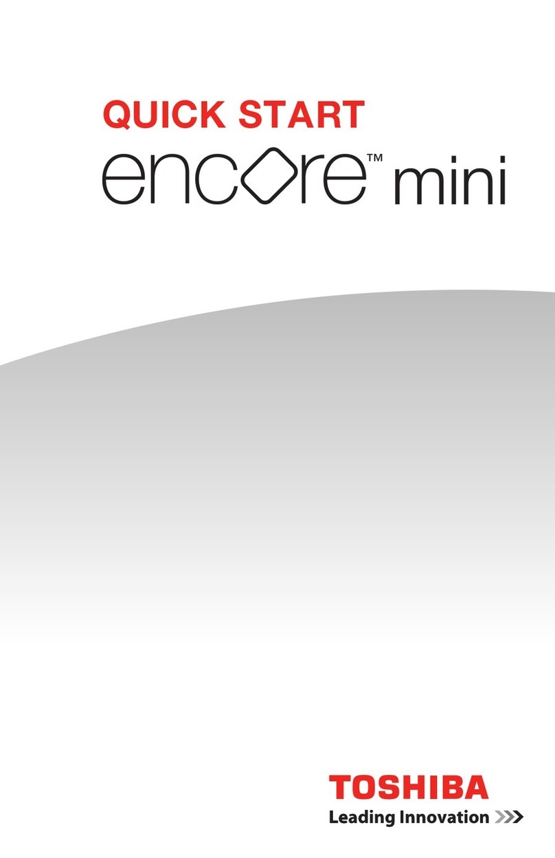 Toshiba Encore mini User manual