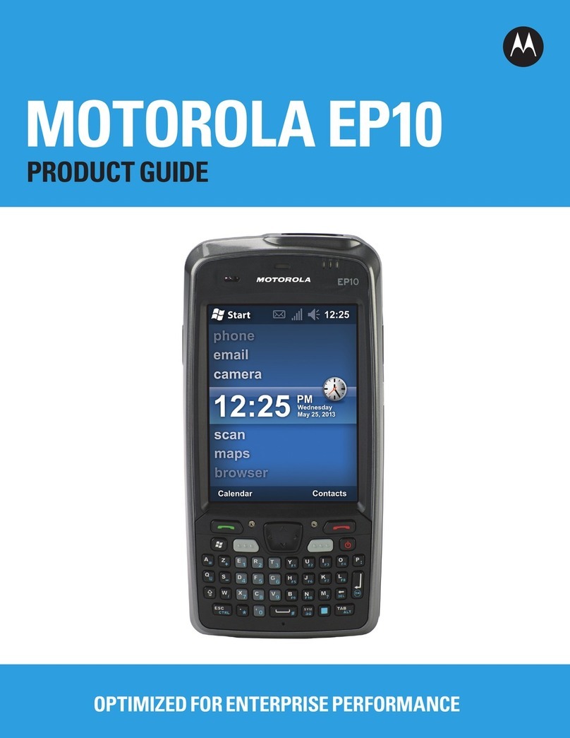 Motorola EP10 Product guide