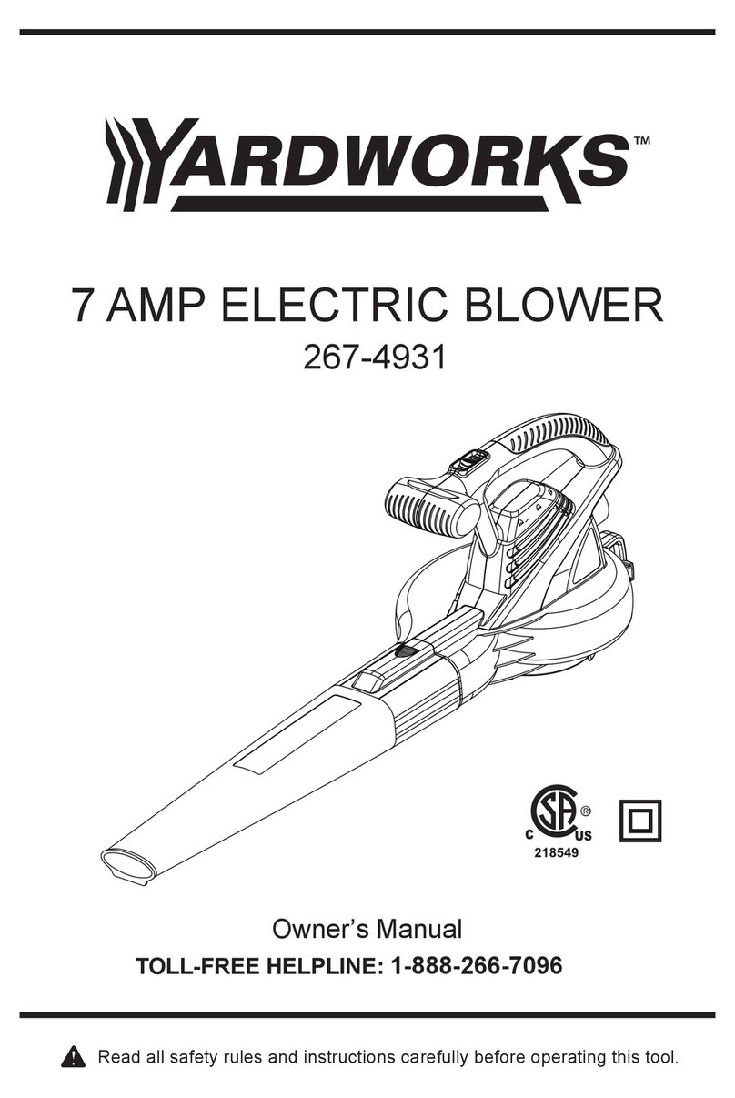 Yard Works 267-4931 owner's manual