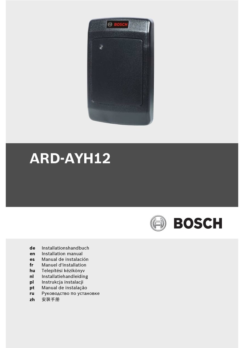 Bosch ARD-AYH12 User manual Bosch ARD-AYH12 User manual