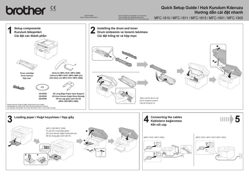 Brother MFC-1810 User manual