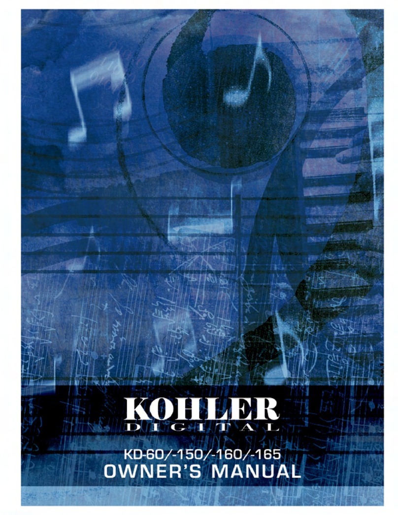 Kohler KD-60 owner's manual
