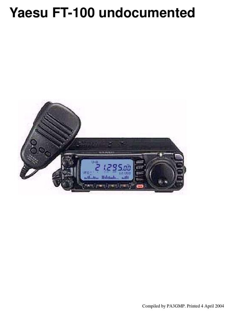 Yaesu FT-100 Micro Mobile Undocumented