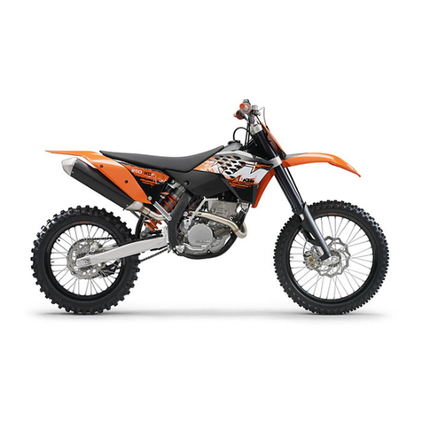 KTM 250 EXC-F EU User manual