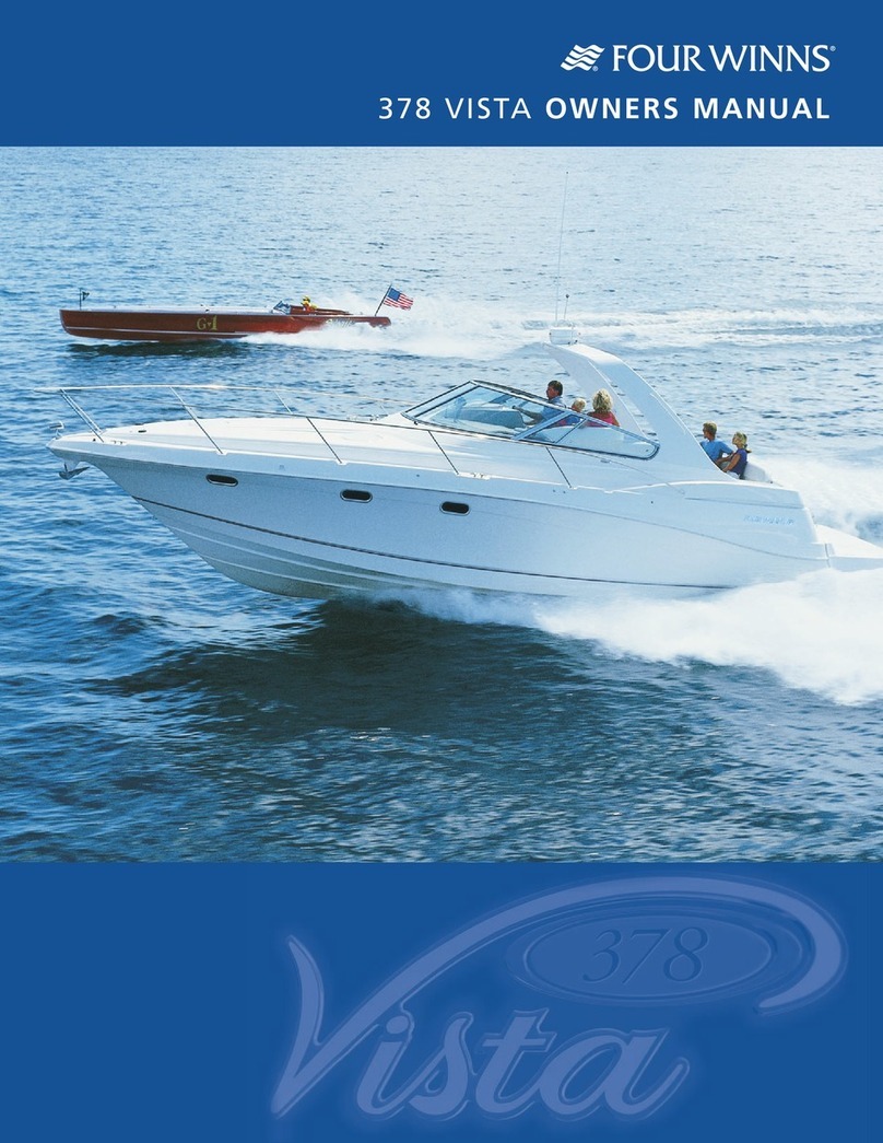 Four winns 378 VISTA User manual Four winns 378 VISTA User manual
