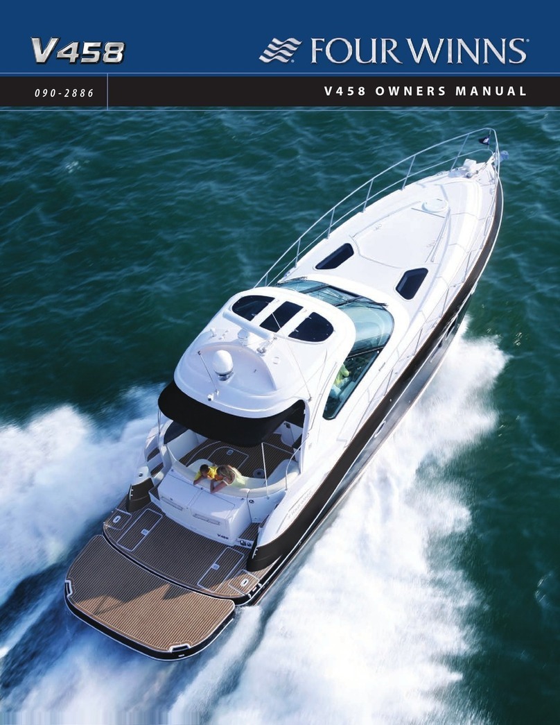 Four winns V458 owner's manual