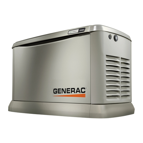 Generac Power Systems Air-cooled Generators Instruction sheet