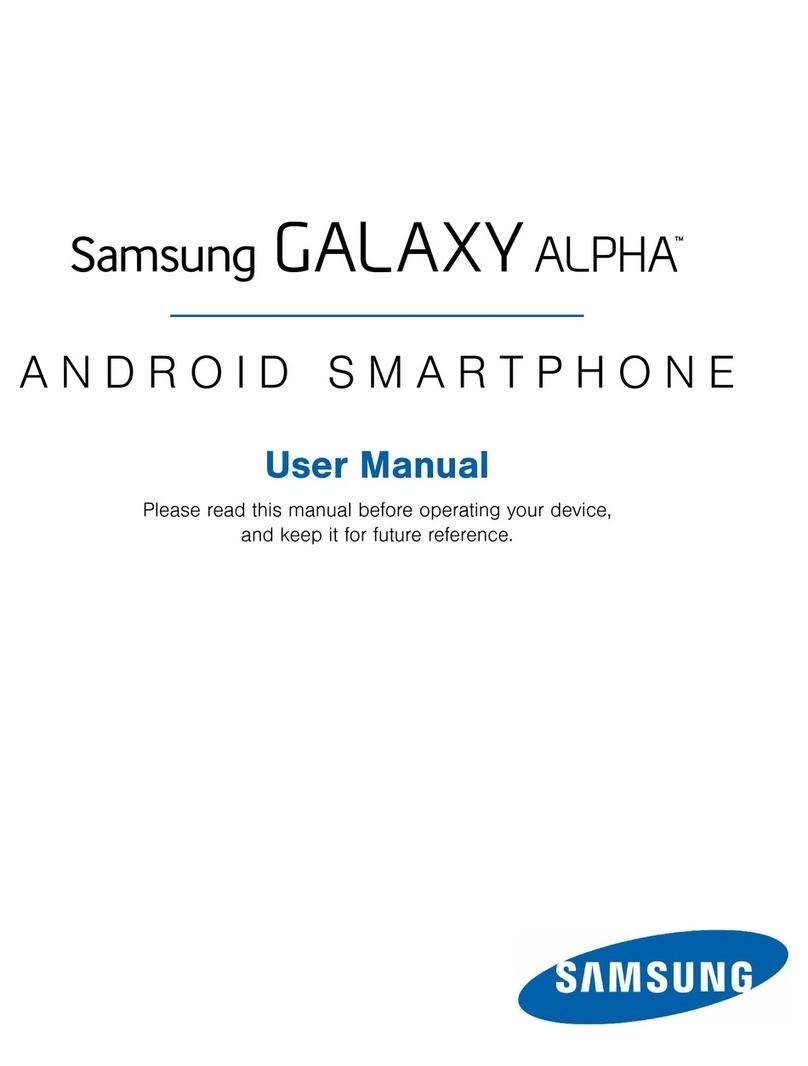 Samsung Galaxy Alpha User manual