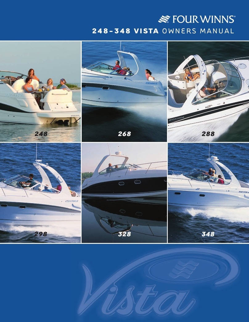 Four winns 248 Vista User manual Four winns 248 Vista User manual