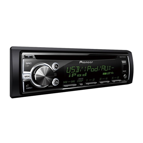 Pioneer DEH-X3790UI owner's manual