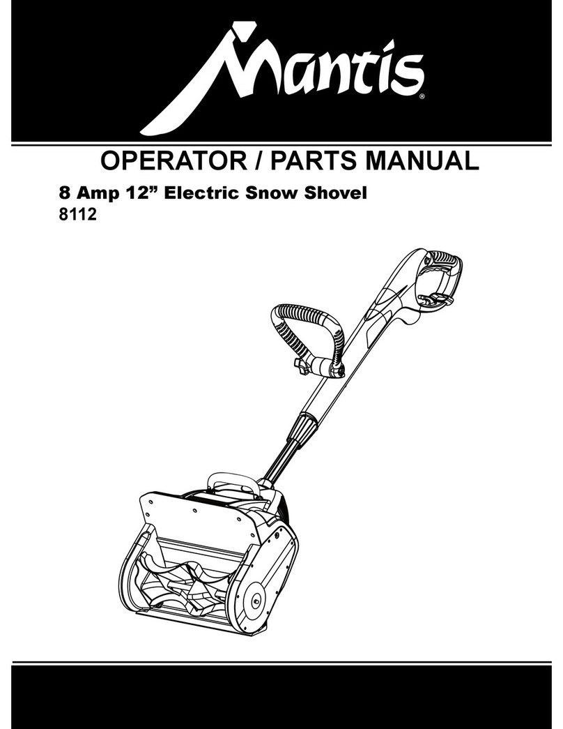 Mantis 8112 User manual