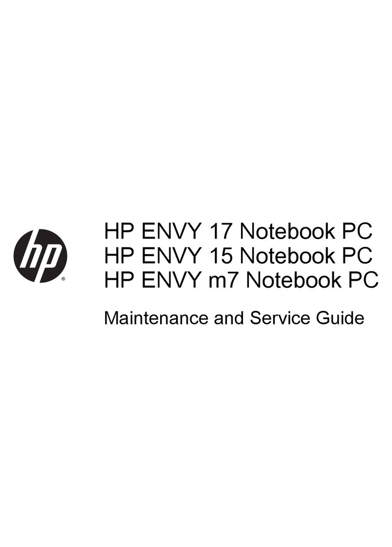 HP ENVY 17 Manual