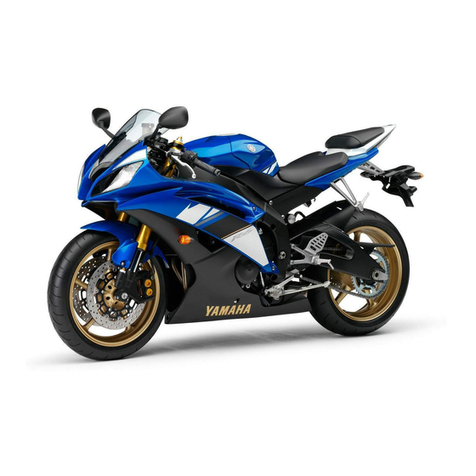 Yamaha YZFR6X(C) 2008 User manual