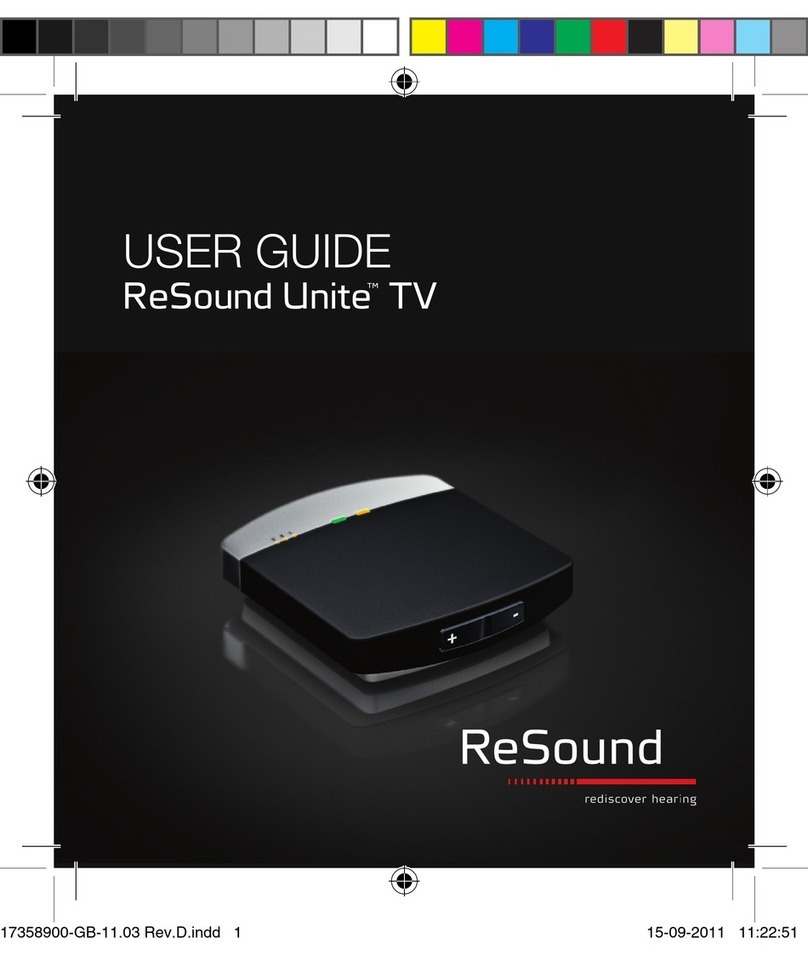 ReSound Unite User manual