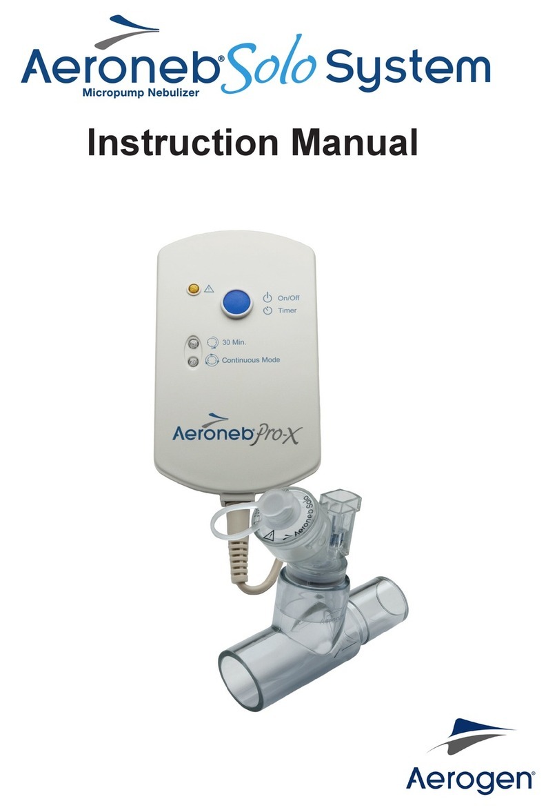 Aeroneb Solo System instruction manual