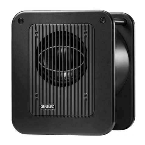 Genelec 7050B User manual Genelec 7050B User manual