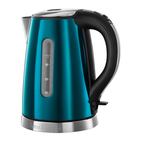 Russell Hobbs 19340 Instructions and warranty