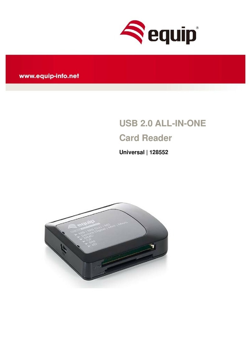 Equip 128552 Universal User manual
