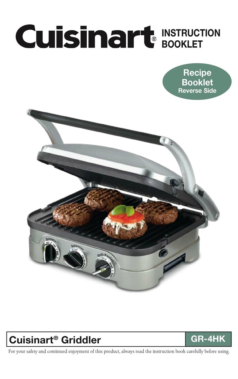 Cuisinart GR-4HK User manual