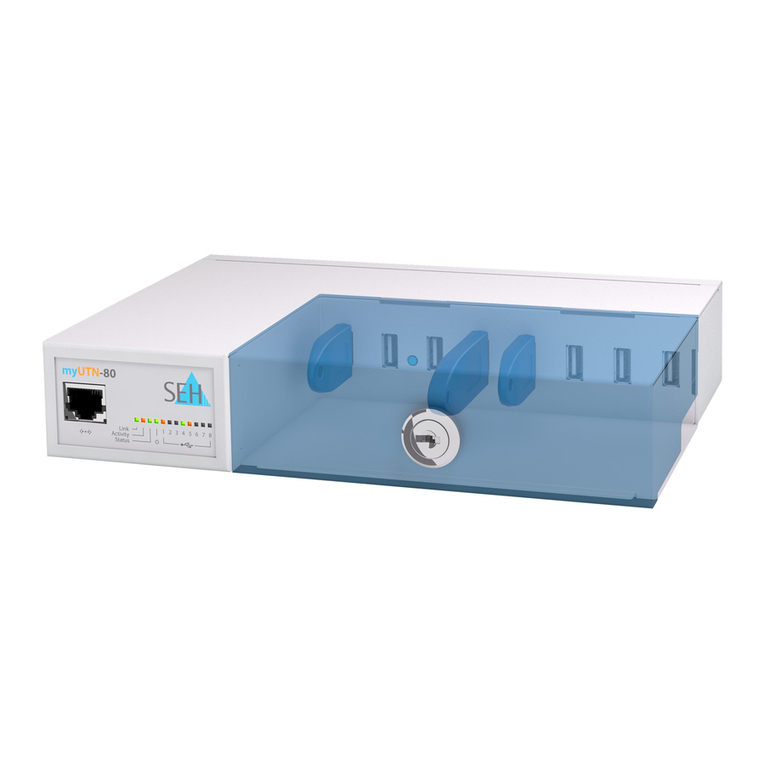 SEH myUTN-80 Quick installation guide SEH myUTN-80 Quick installation guide