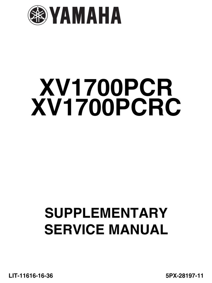 Yamaha XV1700PCRC Road Star Warrior Service manual