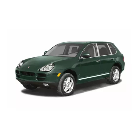Porsche Cayenne User manual