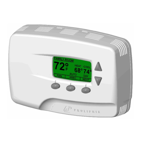 Proliphix Thermostat User manual