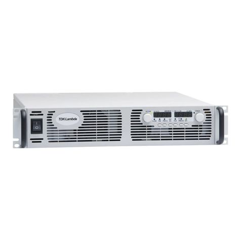 Lambda 2U GENESYS 5kW User manual Lambda 2U GENESYS 5kW User manual