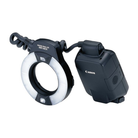 Canon Macro ring lite MR-14EX II user manual