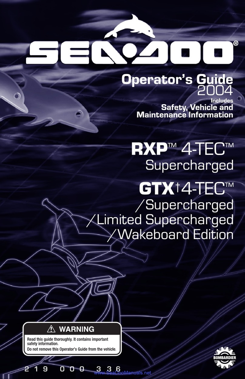 Sea-doo RXP 4-Tec Supercharged Manual