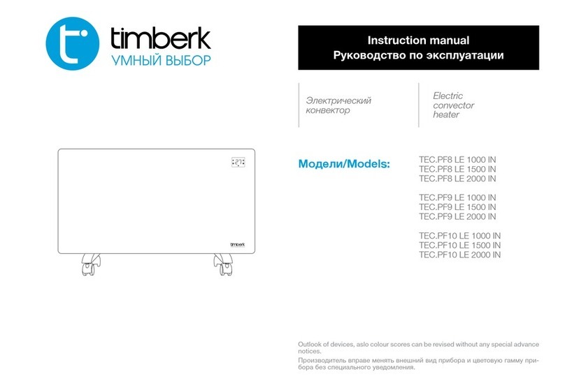 Timberk TEC.PF10 LE 1000 IN User manual