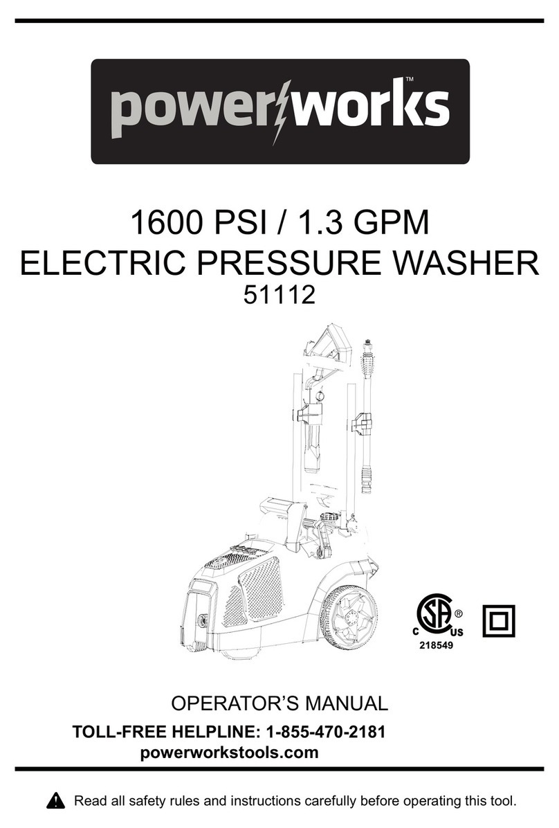 Power works 51112 Operator's manual
