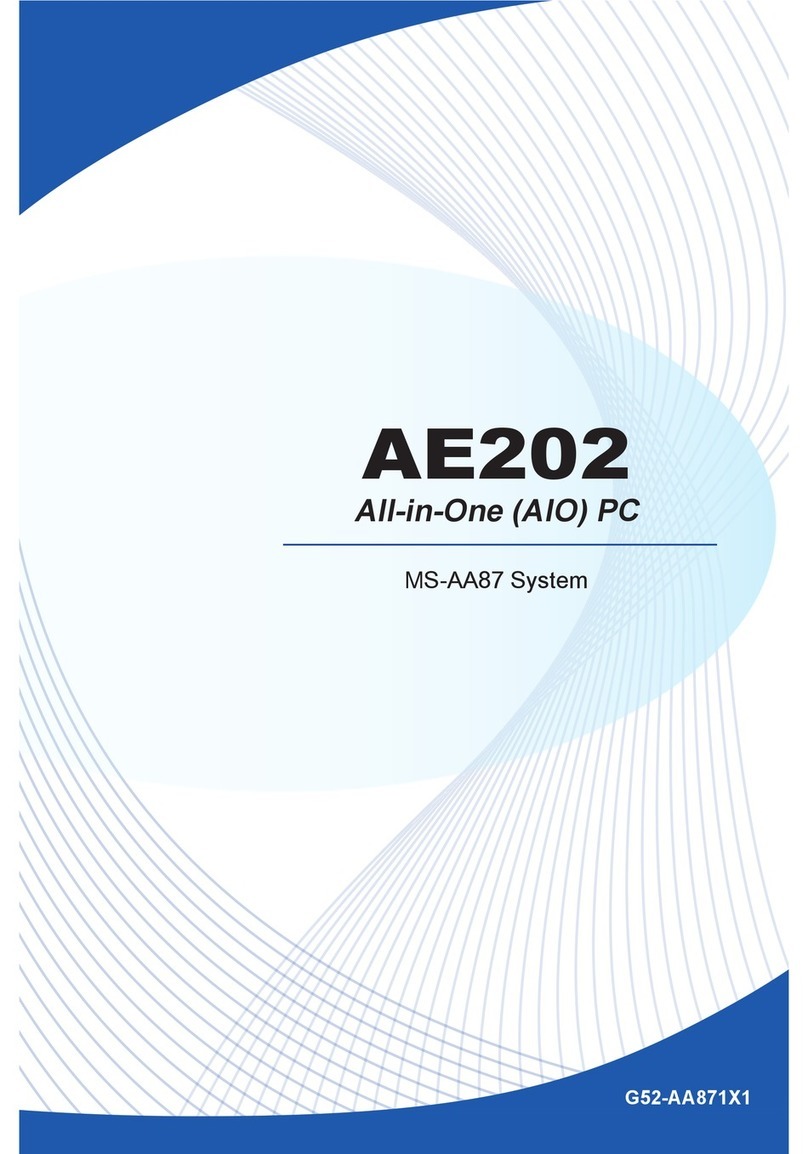 MSI AE202 User manual MSI AE202 User manual