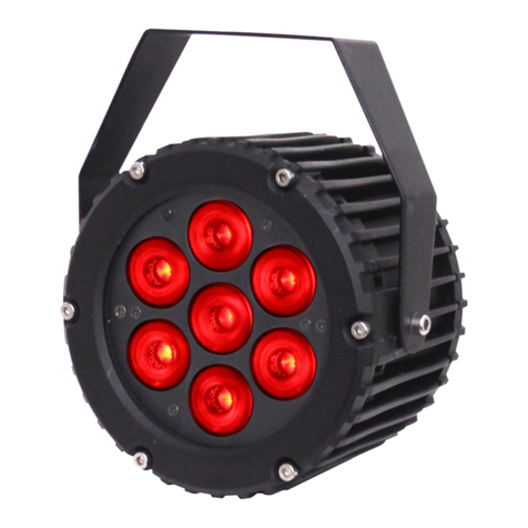 Ledj SPECTRA PAR 7T3 User manual