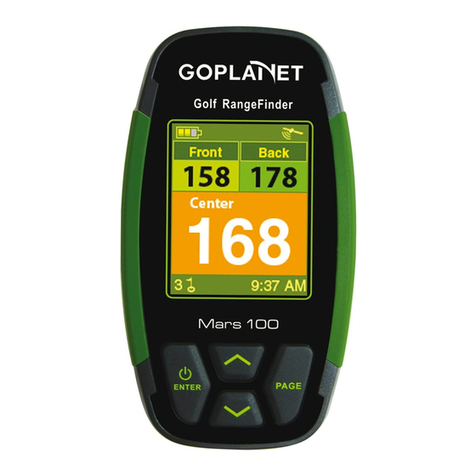 Goplanet Mars100 User manual