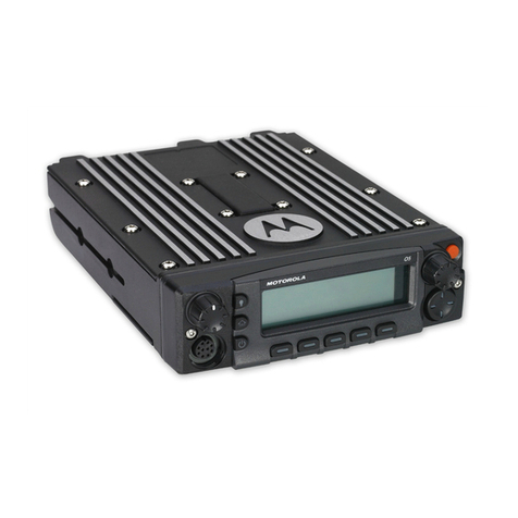 Motorola Astro APX Mobile 05 control head user guide