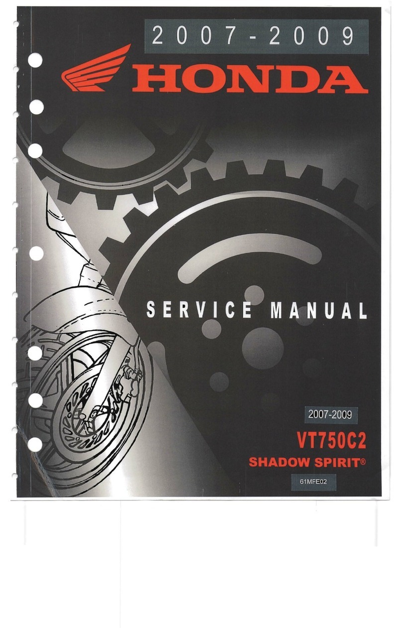 Honda VT750C2 Shadow Spirit Service manual