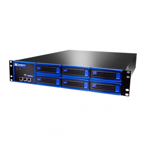 Juniper STRM 5000 Hardware installation guide